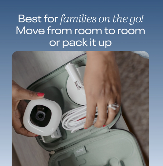 Nanit Pro Camera and Flex Stand Duo - White