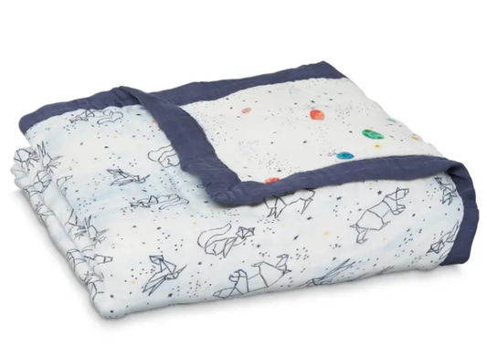 Essentials Cotton Muslin blanket stargaze Luxury(120cm)