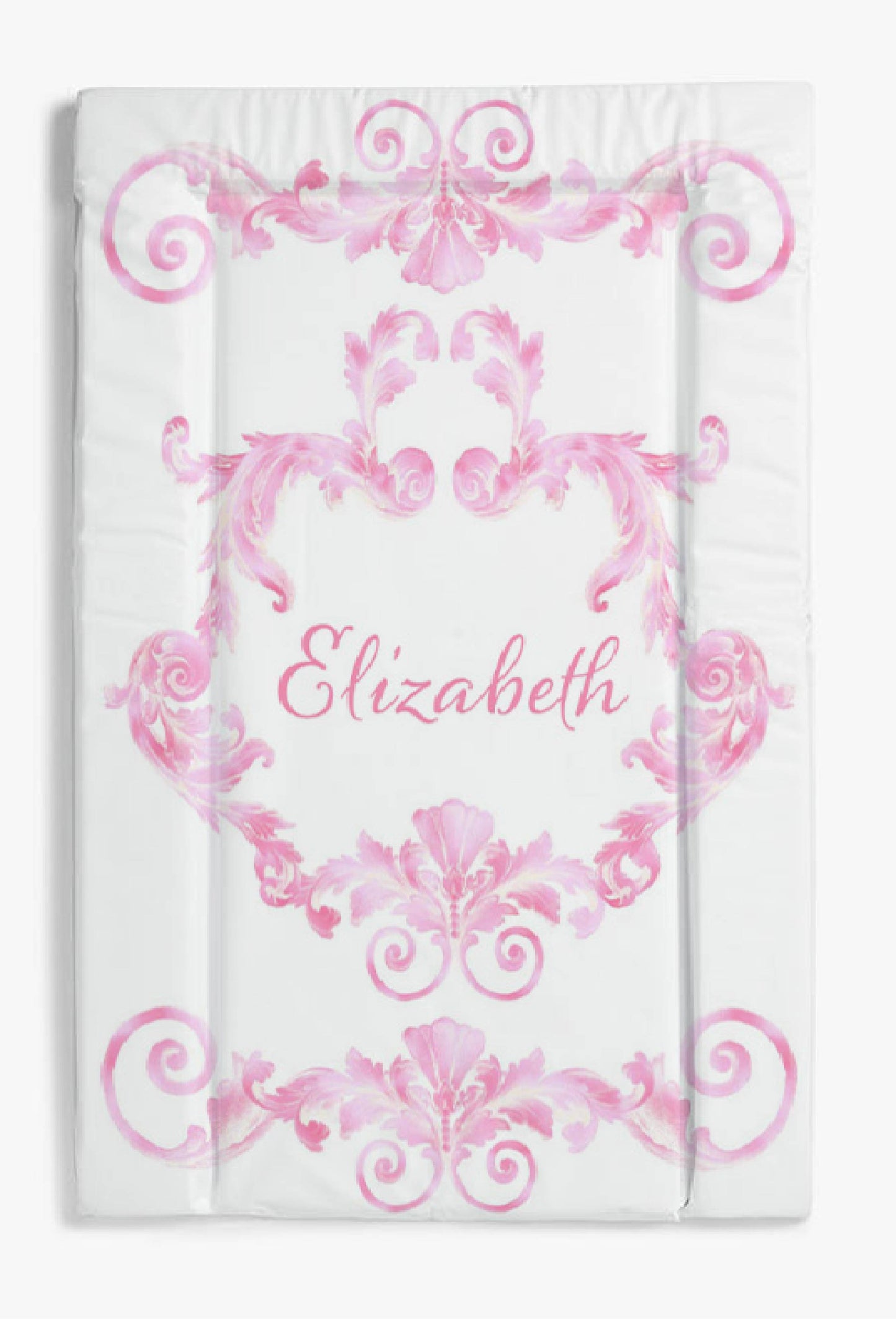 Swirl Pink changing mat