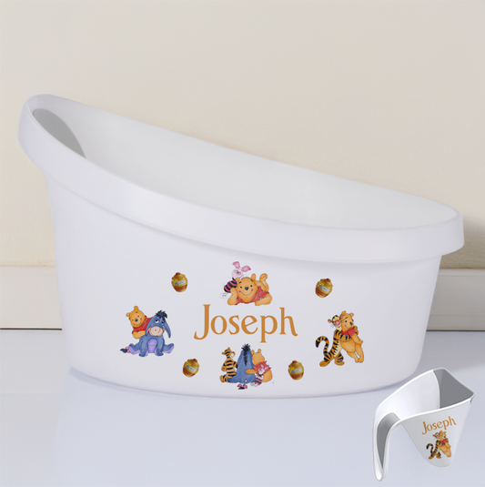 Toddlers shnuggle Personalised bath set Disney Winnie the pooh 12-4 years