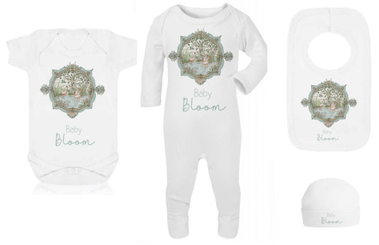 Shnuggle bath personalised set vintage