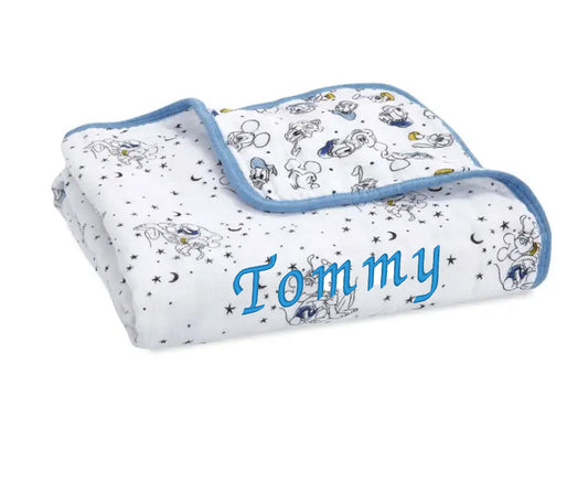 Essentials Cotton Muslin Blanket mickey stargazer (112cm)
