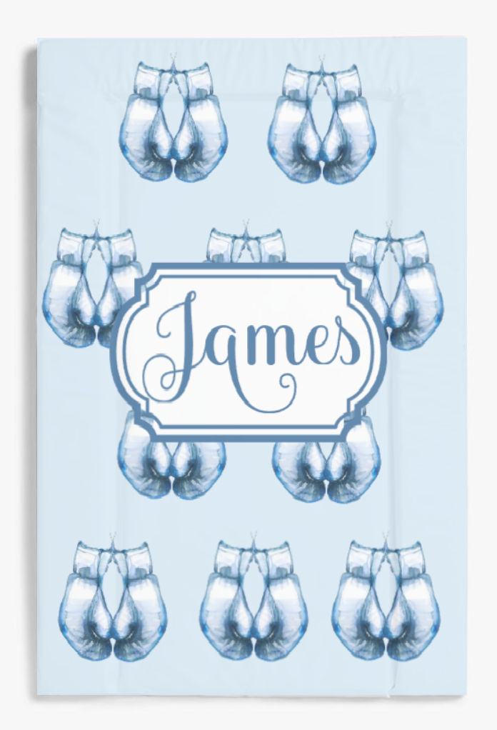 Ok Baby Bath personalised set Boxing Gloves