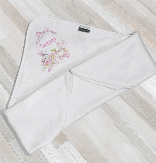 lux pink towel