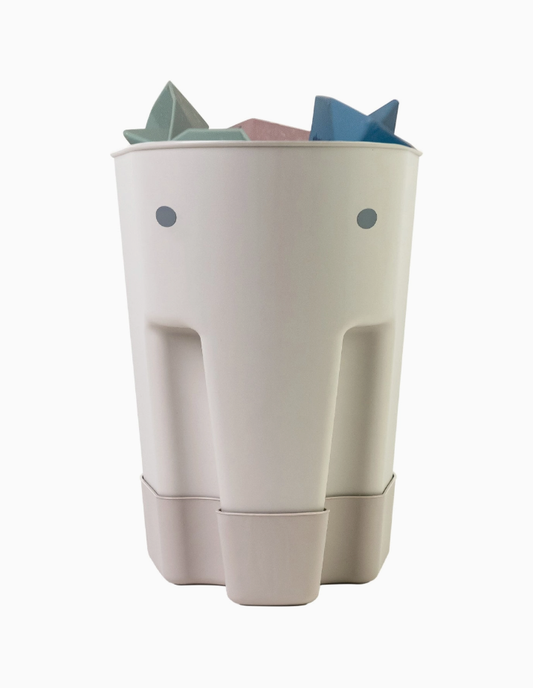 Ellie Bath Toy Drying Caddy Taupe