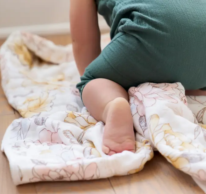 Essentials Cotton Muslin Blanket earthly (120cm)