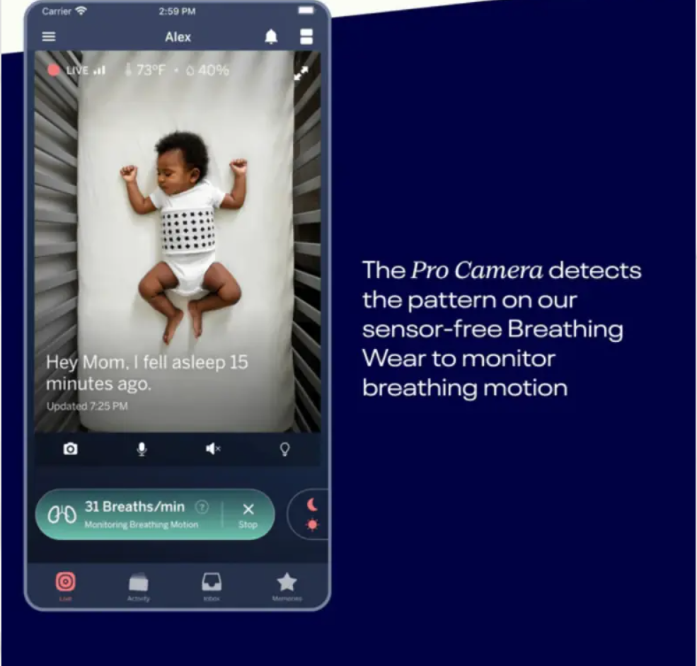 Nanit Breathing Wear Pyjamas Grey