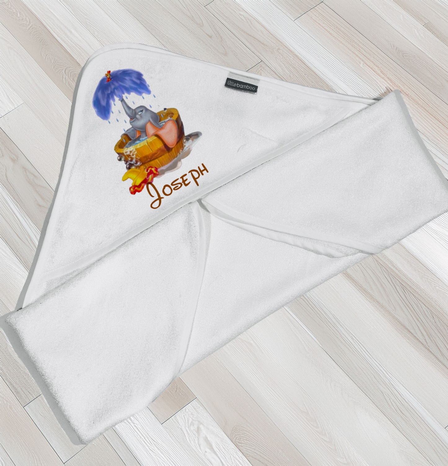 D Winnie and friends elephant vintage towel