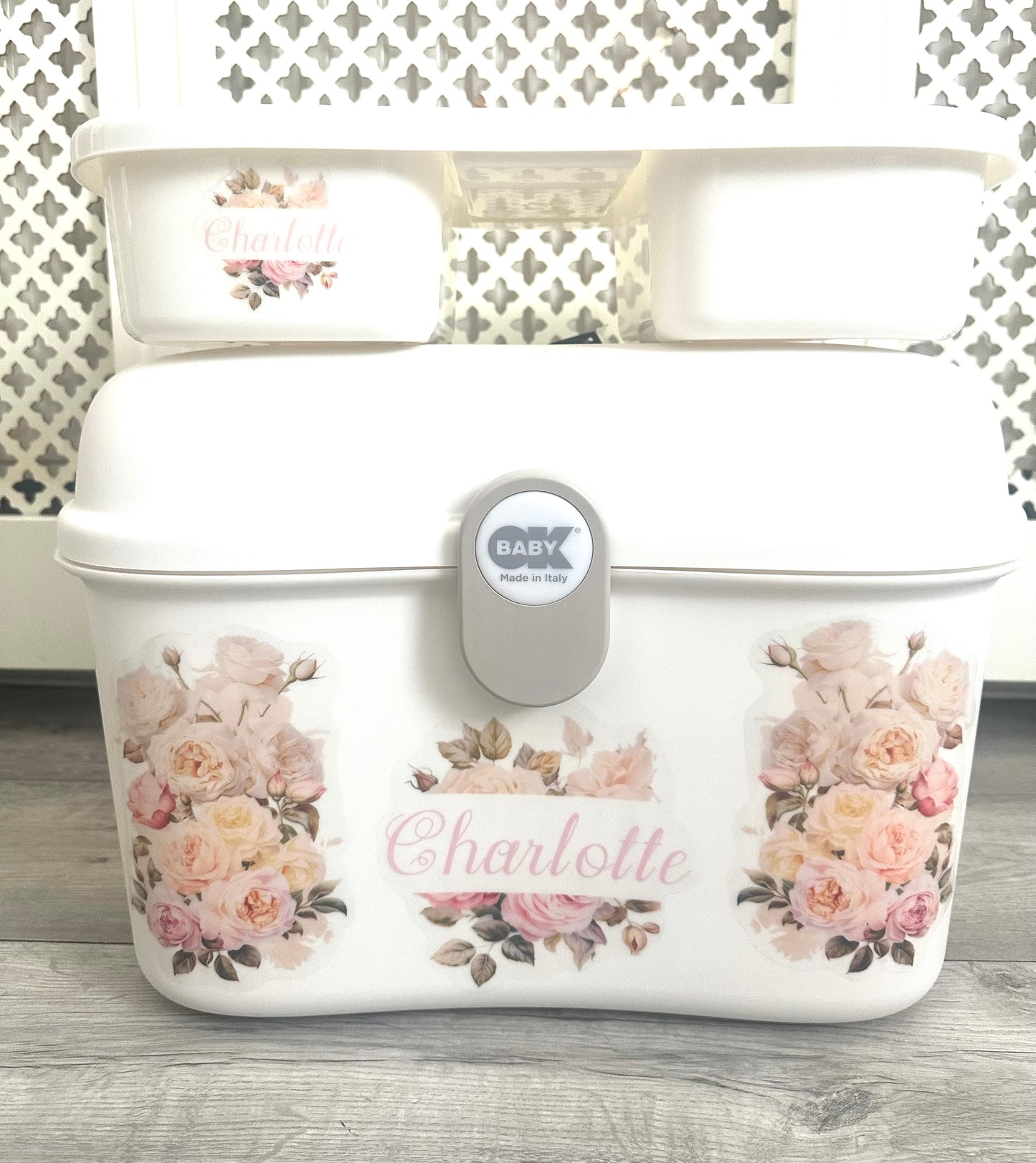 Ok Baby Personalised Fall Flowers Bath set