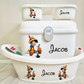Ok baby bath personalised set D noocio