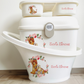 Shnuggle bath personalised set D bambi