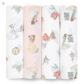 Disney™ Essentials Cotton Muslin Swaddles 4 Pack