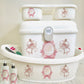 Shnuggle bath personalised set monogram ballerina