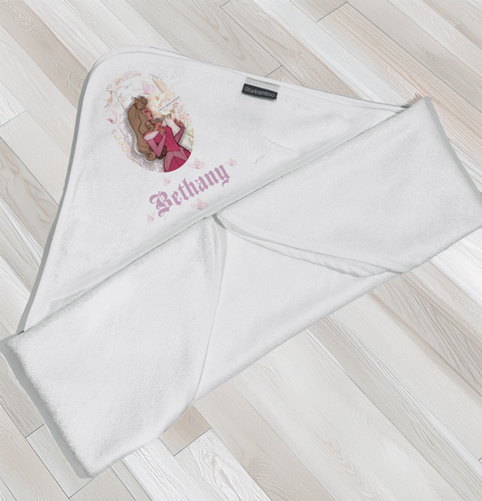 D Sleep Beauty towel