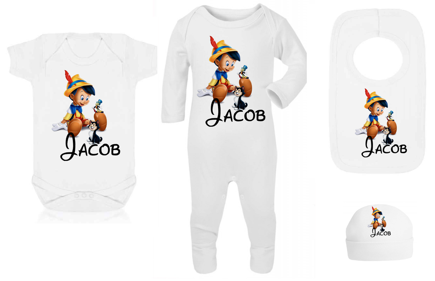 Ok baby bath personalised set D noocio