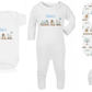 Shnuggle bath personalised set Train