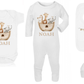 Ok baby bath personalised set Noah`s ark