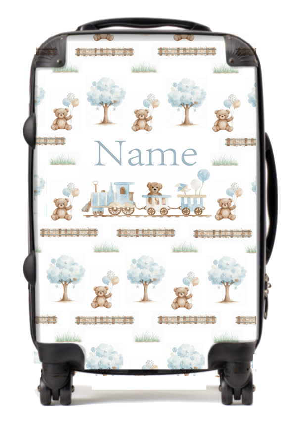 Shnuggle bath personalised set Train