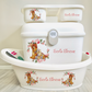 Ok baby bath personalised set D bambi