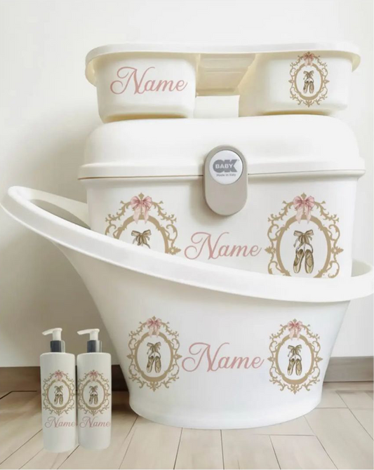 Case and bath box tray