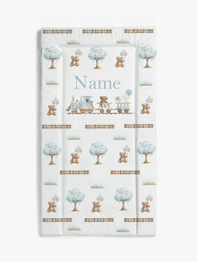Shnuggle bath personalised set Train
