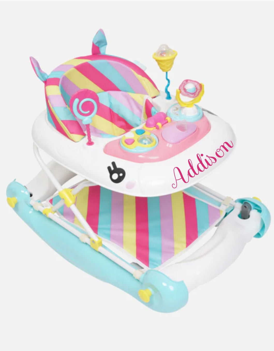 Personalised My child unicorn rocker/ walker