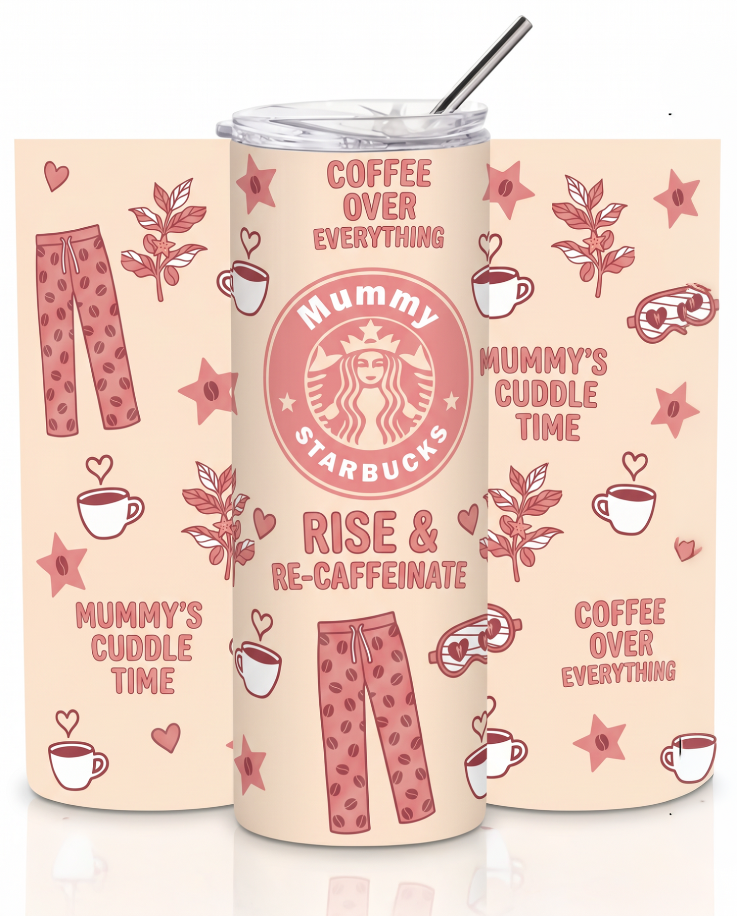 tumbler pink mummy tumbler
