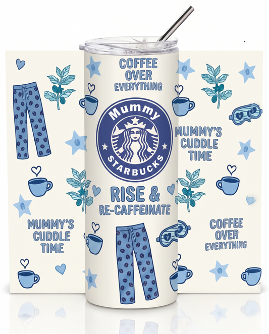 tumbler mummy blue
