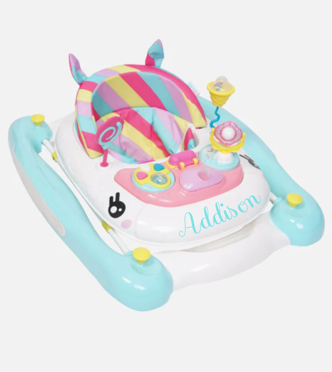 Personalised My child unicorn rocker/ walker