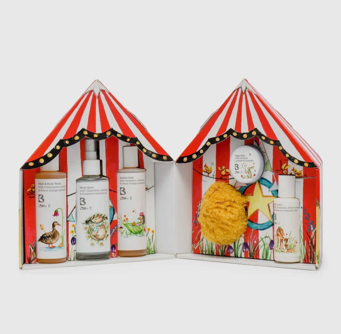 Little B Circus Tent Baby Skin care set