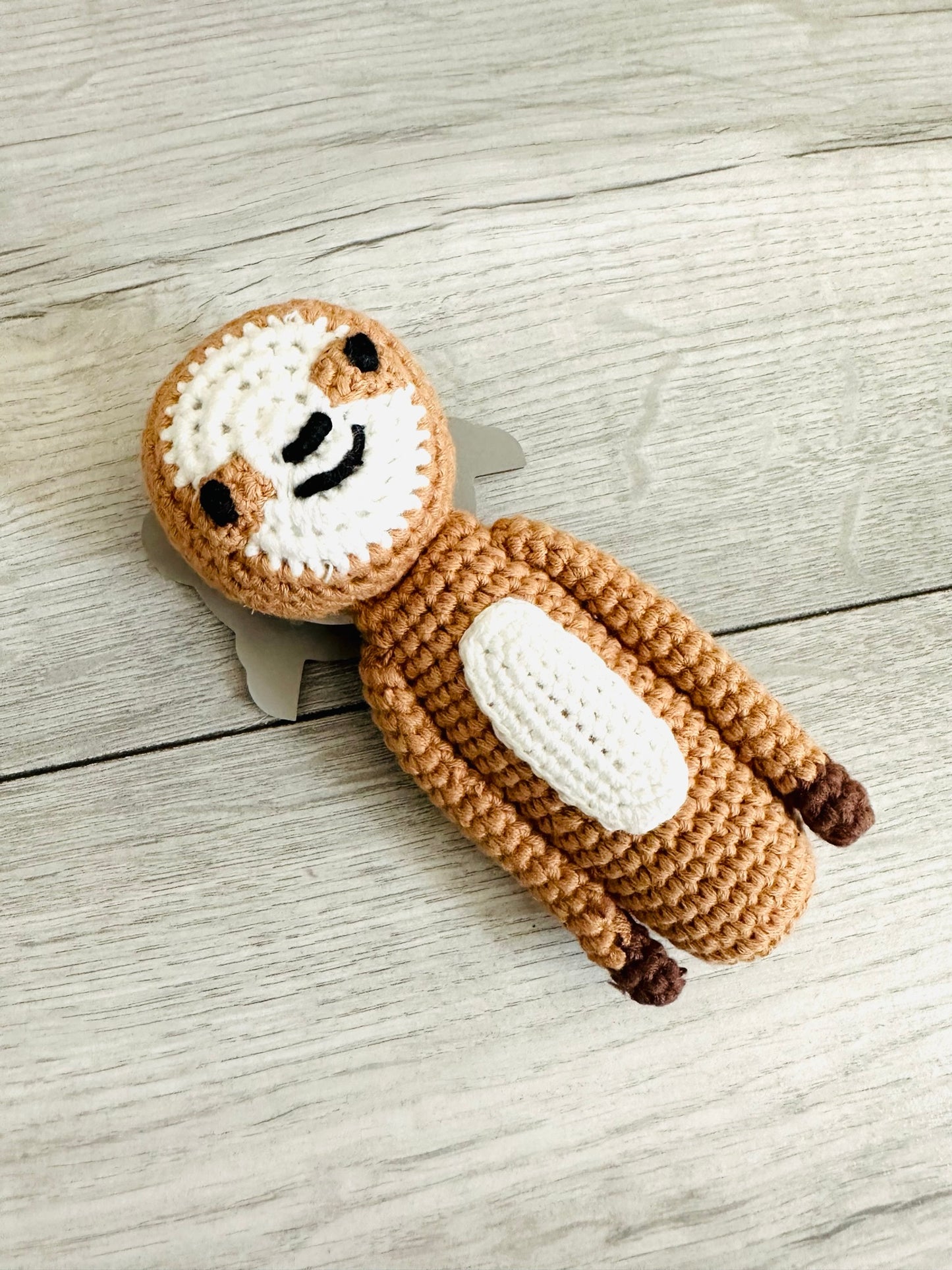 Shnuggle Sloth bath set with rattle