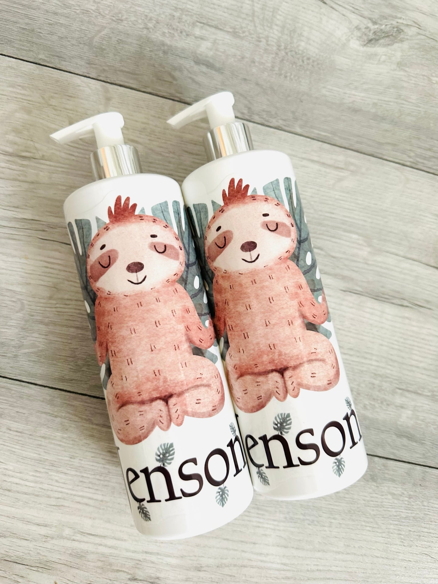 Ok baby Neutral Sloth Bath Set