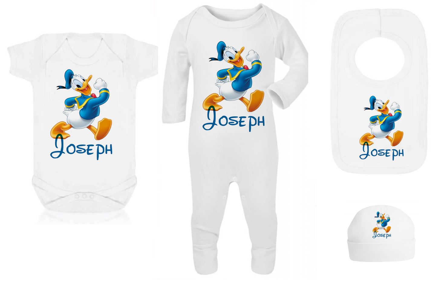 Shnuggle bath personalised set D Donald