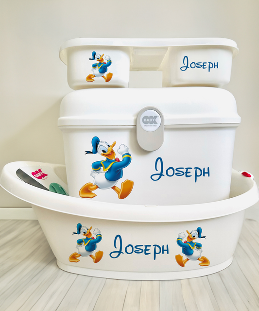 Ok baby bath personalised set D Donald