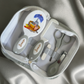 Ok baby bath personalised set D elephant vintage