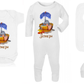Ok baby bath personalised set D elephant vintage