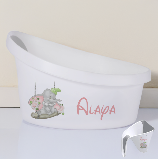 Shnuggle Toddler Bath D elephant