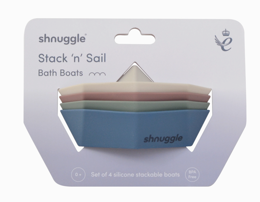 Stack &amp; Sail Bath Boat Toys