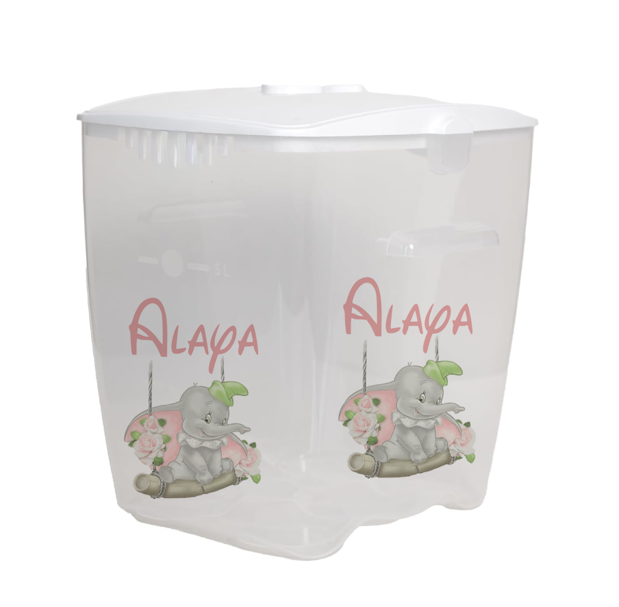 Shnuggle bath personalised set D elephant