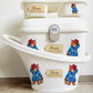 Shnuggle bath personalised set Paddington Bear
