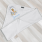 Lux blue blond hair baby towel
