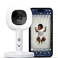 Nanit Pro Camera and Flex Stand Duo - White