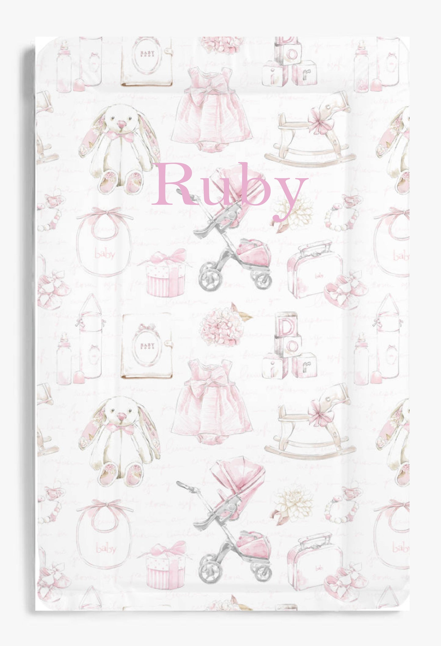 Lux Pink changing mat