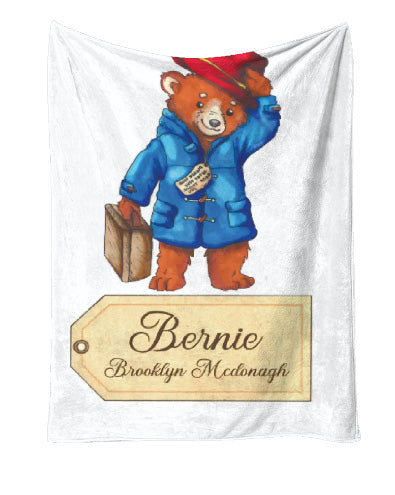Ok Baby Bath personalised set Paddington Bear
