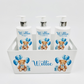 Shnuggle bath personalised set Blue bear