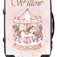 Personalised Suitcase Carousal Pink