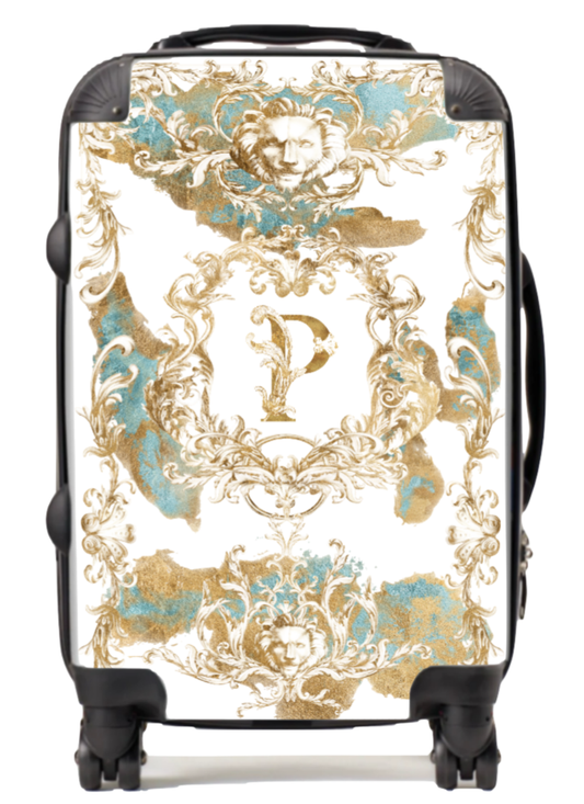 Royal Crest Gold Suitcase