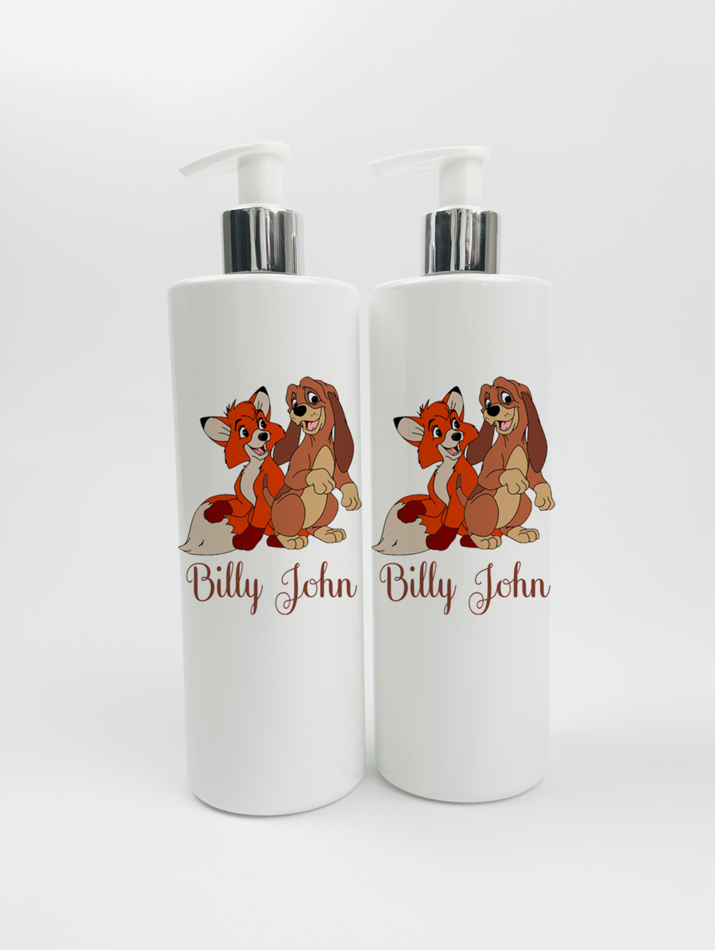 Shnuggle bath personalised set D fox