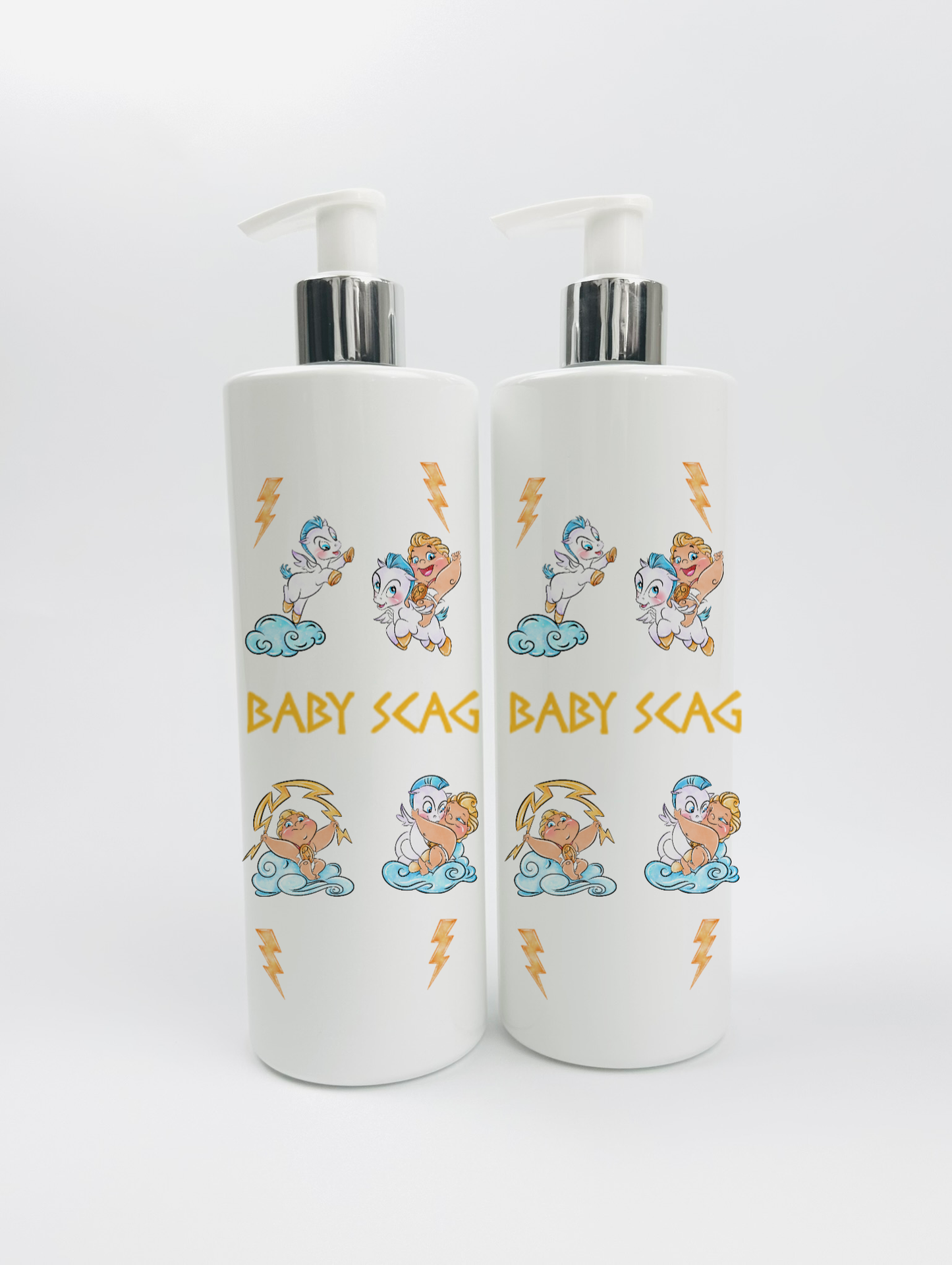 Shnuggle bath personalised set God of thunder