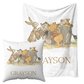 Personalised Winnie the pooh Blanket and pillow sets